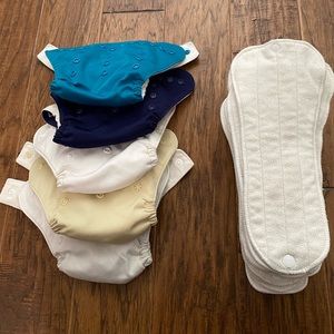 Grovia AIO 5 reusable diapers with inserts